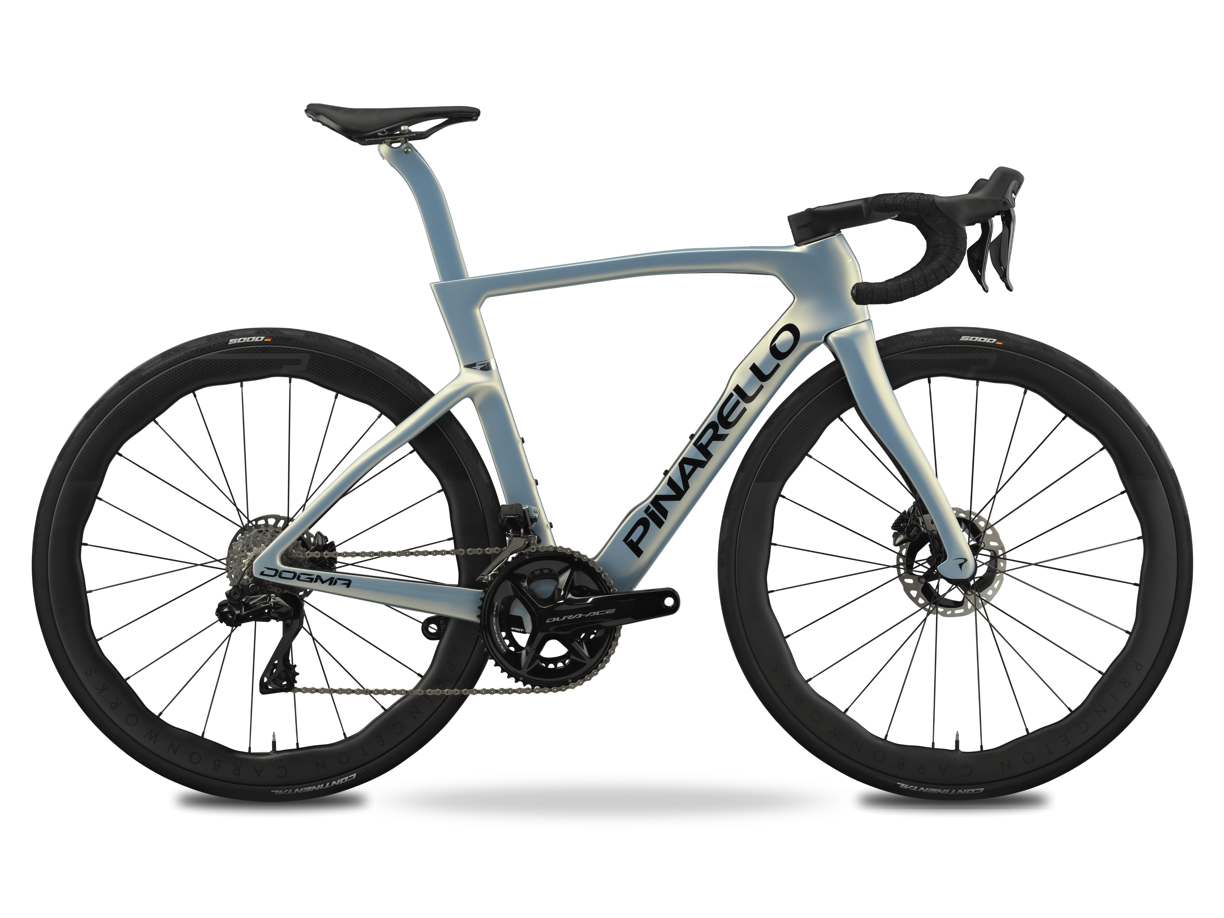 Pinarello New Dogma F 2026 - Shimano Dura-Ace R9270 Di2 2x12sp - Princeton Peak 4550 - 067 / 51.5 / luxter blue shiny