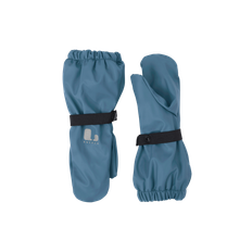 Lindberg - Regnvanter Varekil Mitten Fleece - Blå - 110/116