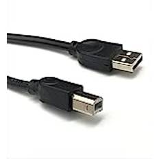 T-ProTek USB-kabel skrivare kabel skanner anslutning kompatibel med HP Envy 6020, 6032
