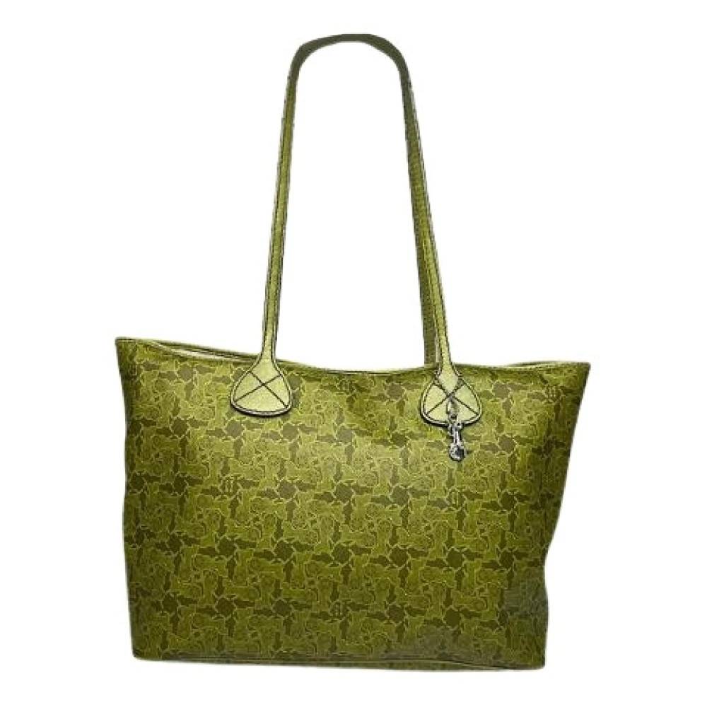 Celine Vintage Pre-owned Vintage Tote - Vintage - Dame - Grøn - ONE SIZE - Læder