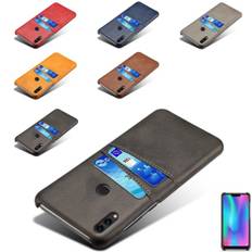 Kortholder Huawei P20 Lite skal mobilcover hull til oplader hovedtelefoner-
