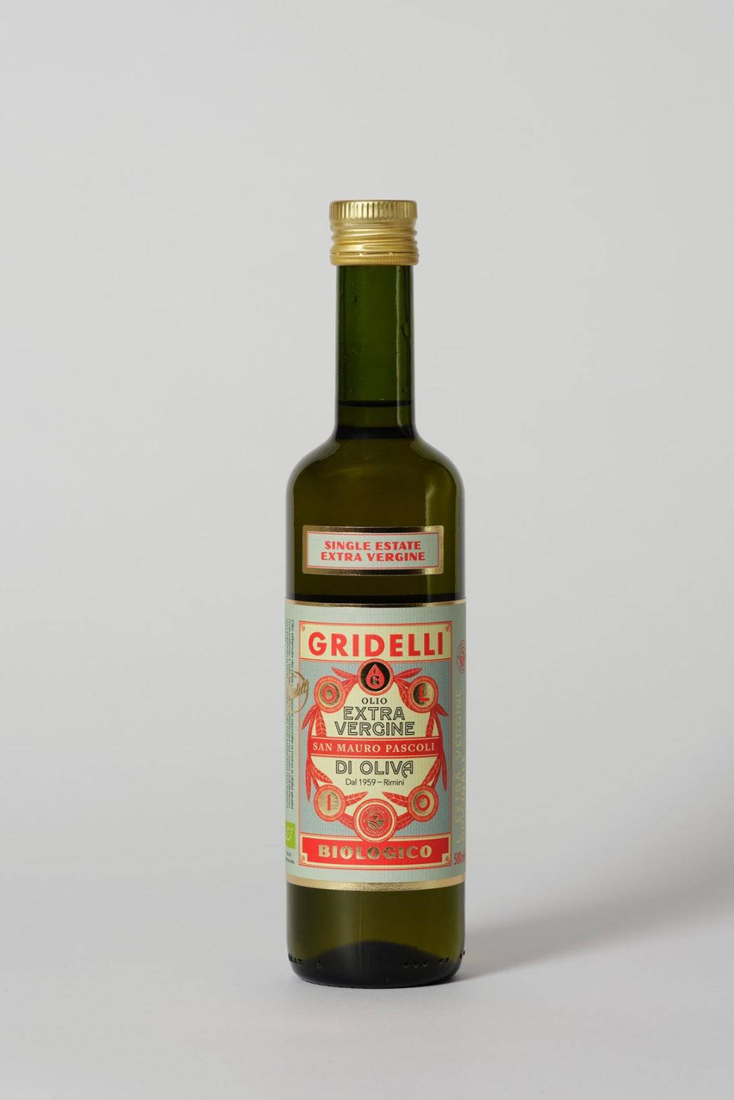 Gridelli - Novello San Mauro Pascoli, Ekstra Jomfru Olivenolie, 500 ml.