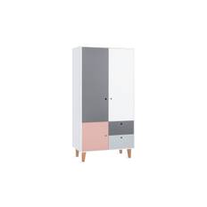Garderob Concept Vit/Grå/Rosa - VOX Garderober & garderobssystem Grå,Vit,Mörkgrå,Rosa,Natur