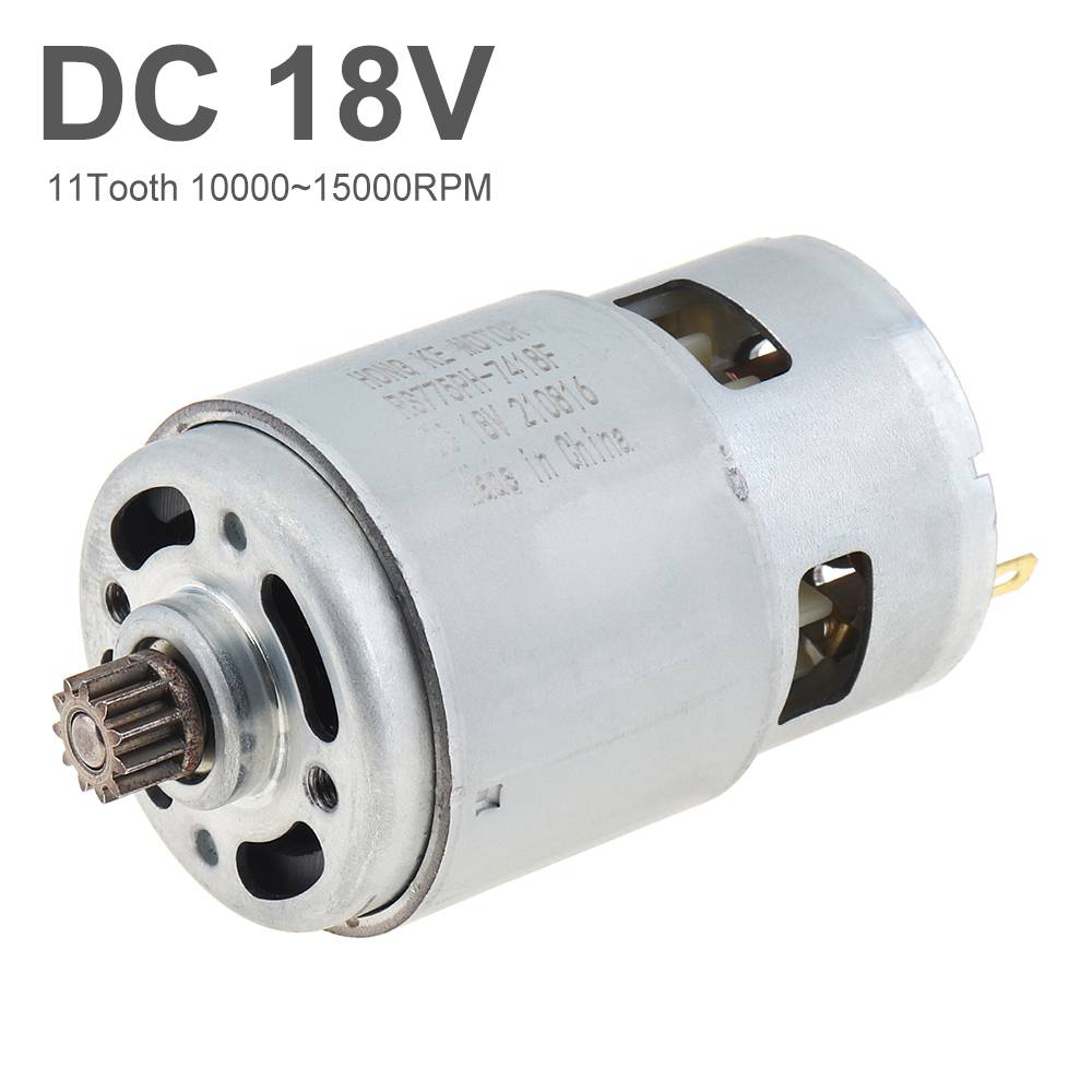775 DC Motor 11 / 16 Teeth 18V/21V Micro Motor Fit for Makita Impact Drill/Electric Drill,11/16 Teeth 18V/21V Impact Drill Motor