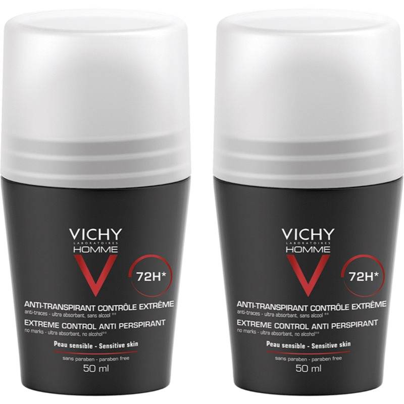 Vichy Homme Sæt til at behandle overdreven svedtendens til mænd - 1 stk.