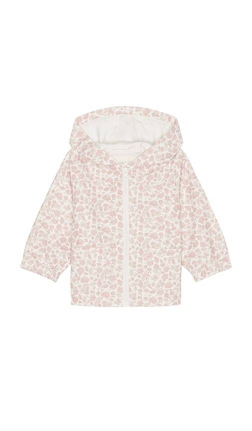 QUINCY MAE Kids Rain Coat in Ivory. Size 2-3Y. Also in 12-18M, 18-24M, 4-5Y.