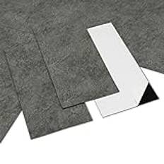Vinylgolv självhäftande PVC golvbeläggning självhäftande golvplattor vattentät extra nötningsbeständig för kök badrum sovrum 30 x 15 cm 10 stycken