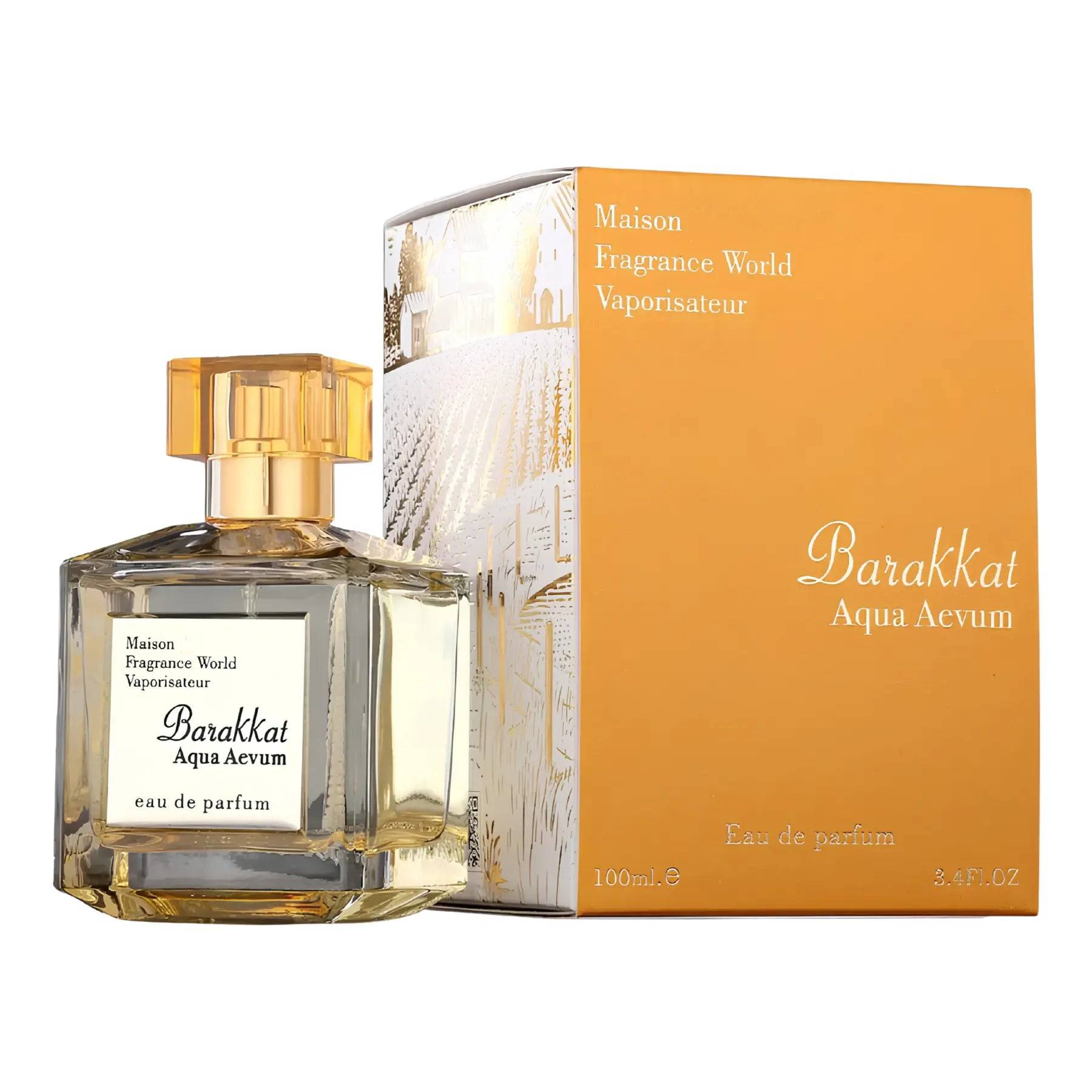 Barakkat Aqua Aevum Perfume 100ml EDP Fragrance World - 100ml (100ml)