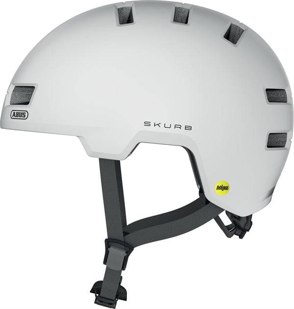 Abus Skurb Mips Polar White - Medium 55-59 CM