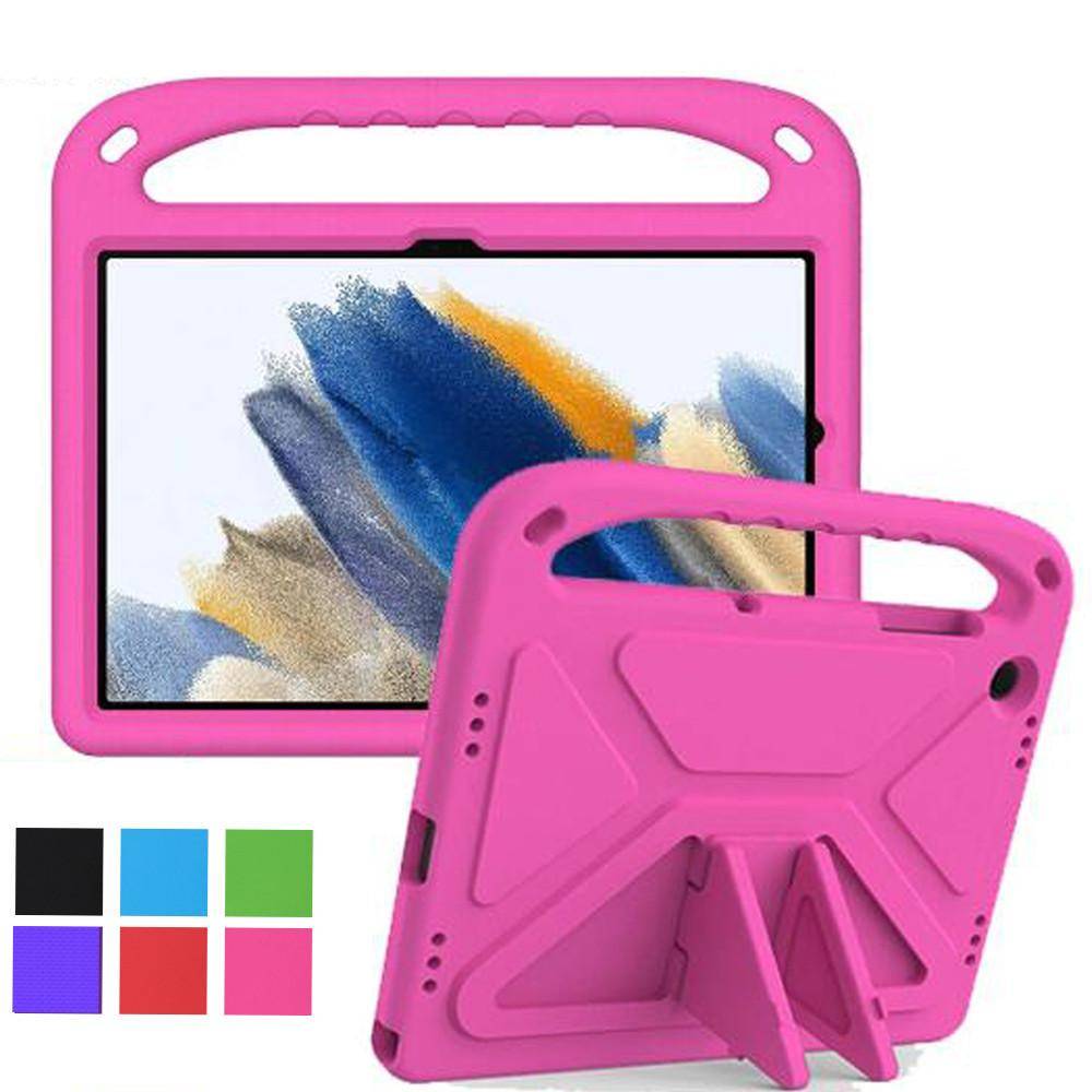 Samsung Galaxy Tab A9 A9+ A11 A11+ Plus 2023 2025 SM-X110 SM-X216 SM-X135 SM-X236B Fodral EVA Bärbar Stötsäker Barnsäker Handtag Stöd Surfplatte Cover