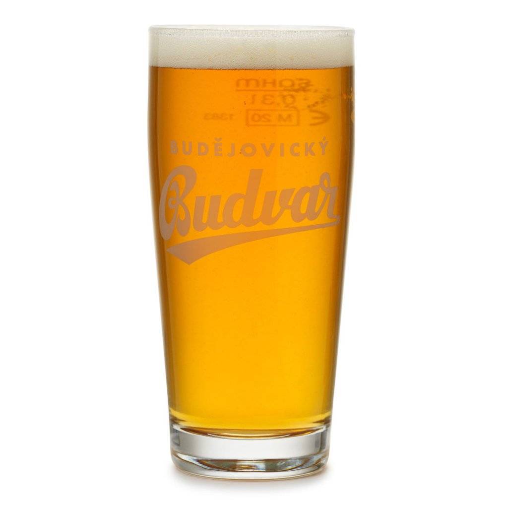 Budvar ölglas 30 cl