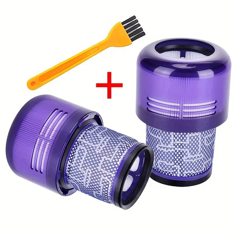 TEMU 2pcs Hepa Filter For V11 V15 Sv14 Cyclone Animal Total Clean Cordless Vacuum Cleaner Replacement