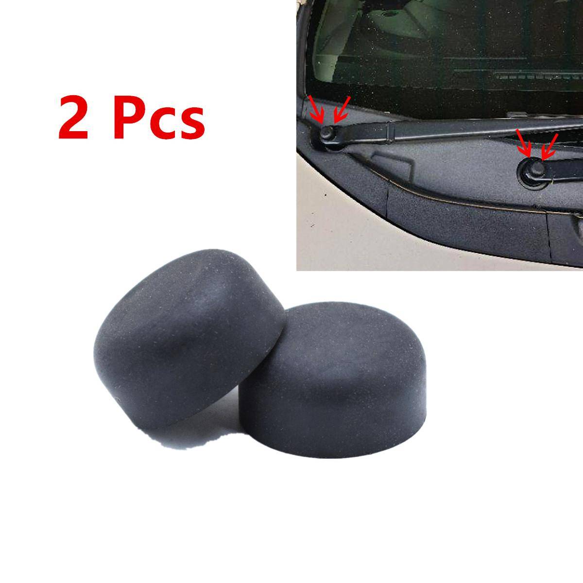 2st Bil Vindrutetorkare Spolarmutter Kåpa Gummilock för Acura Honda Fit Civic 91611-SDA-A00