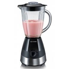 SEVERIN BLENDER M GLASKANNA SVART/ROSTFRI SM 3718