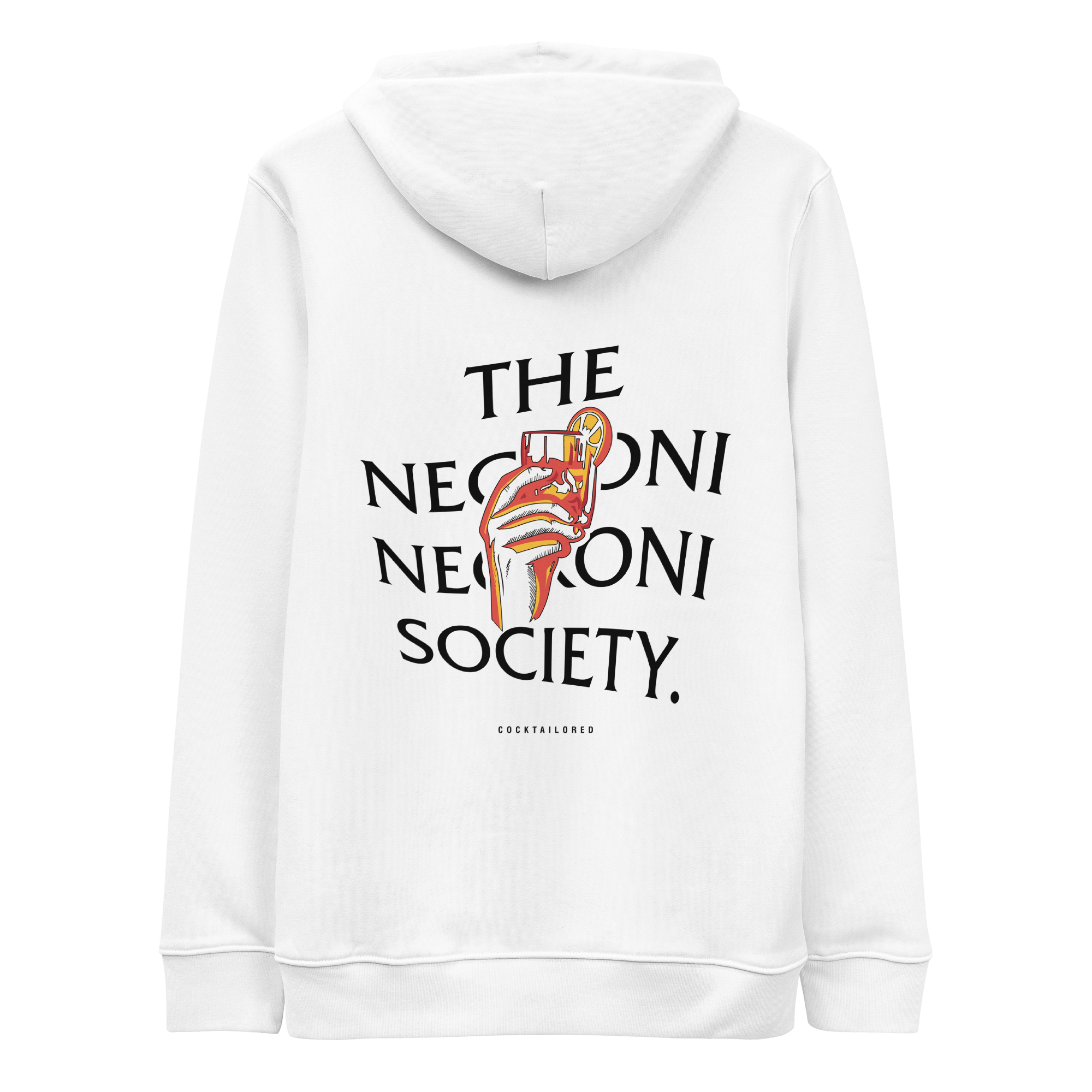 The Negroni Society eco hoodie - White (S)