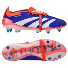 adidas Predator Elite Fold-over Tongue SG Advancement - Lucid Blue/Vit/Röd - Soft Ground (SG) - ['Blå'] (36⅔)