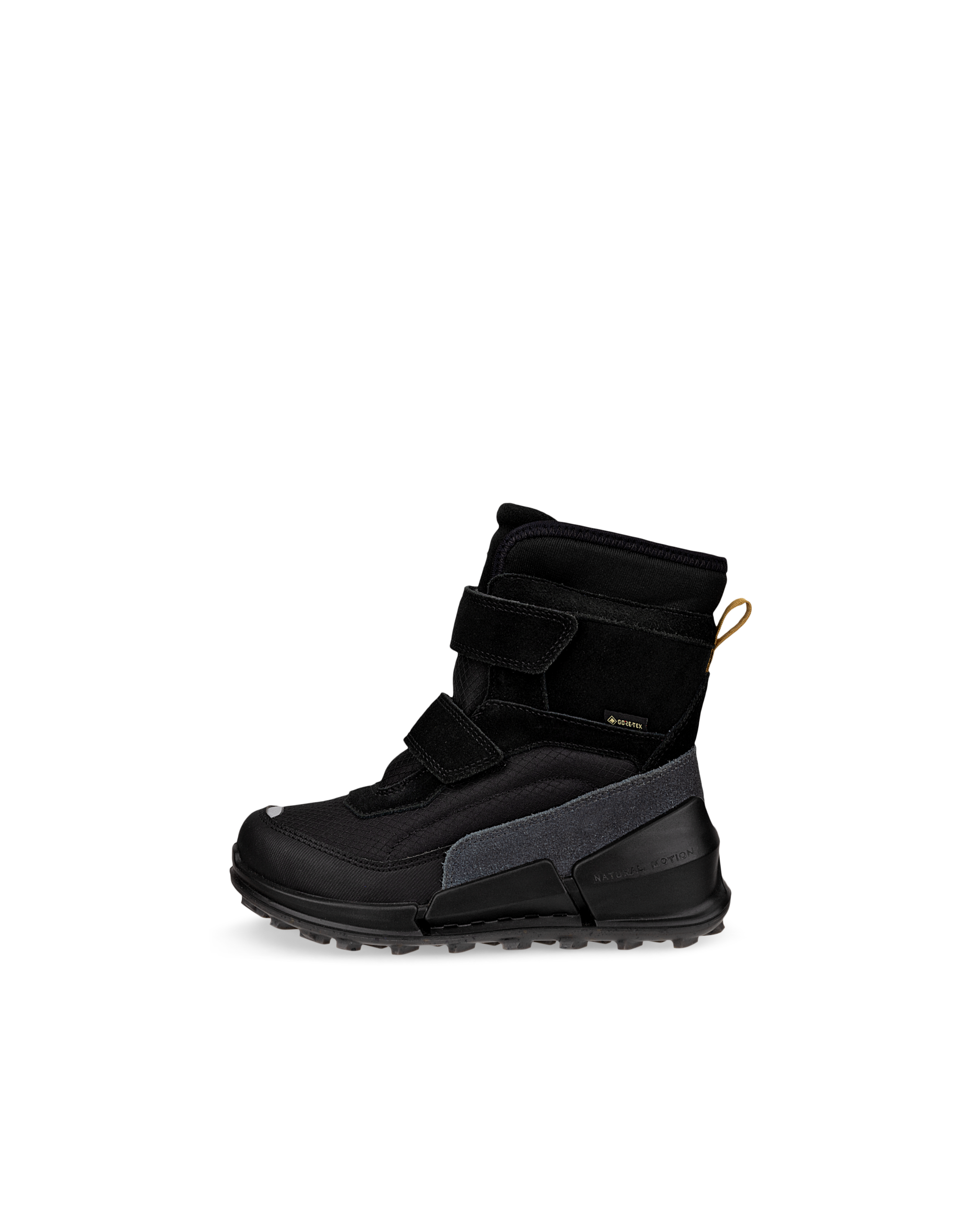 ECCO BIOM K2 - Gore-Tex vinterstøvle i ruskind til børn - Sort - 36- Gore-Tex