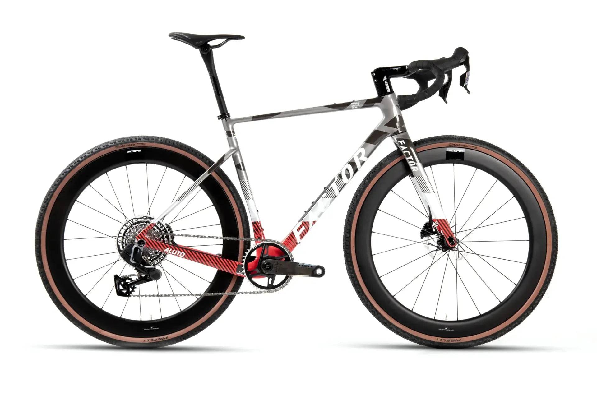 Factor Aluto 2025 - SRAM Force XPLR - Scope S5 - 153 / 54 / Quattro Grey (54)