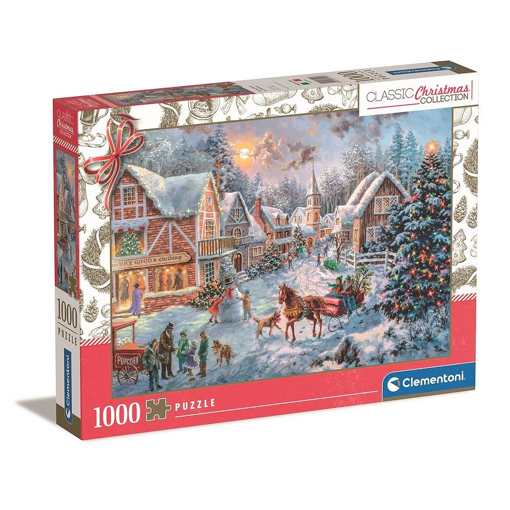 Christmas Getting Ready 1000-bitars pussel Clementoni