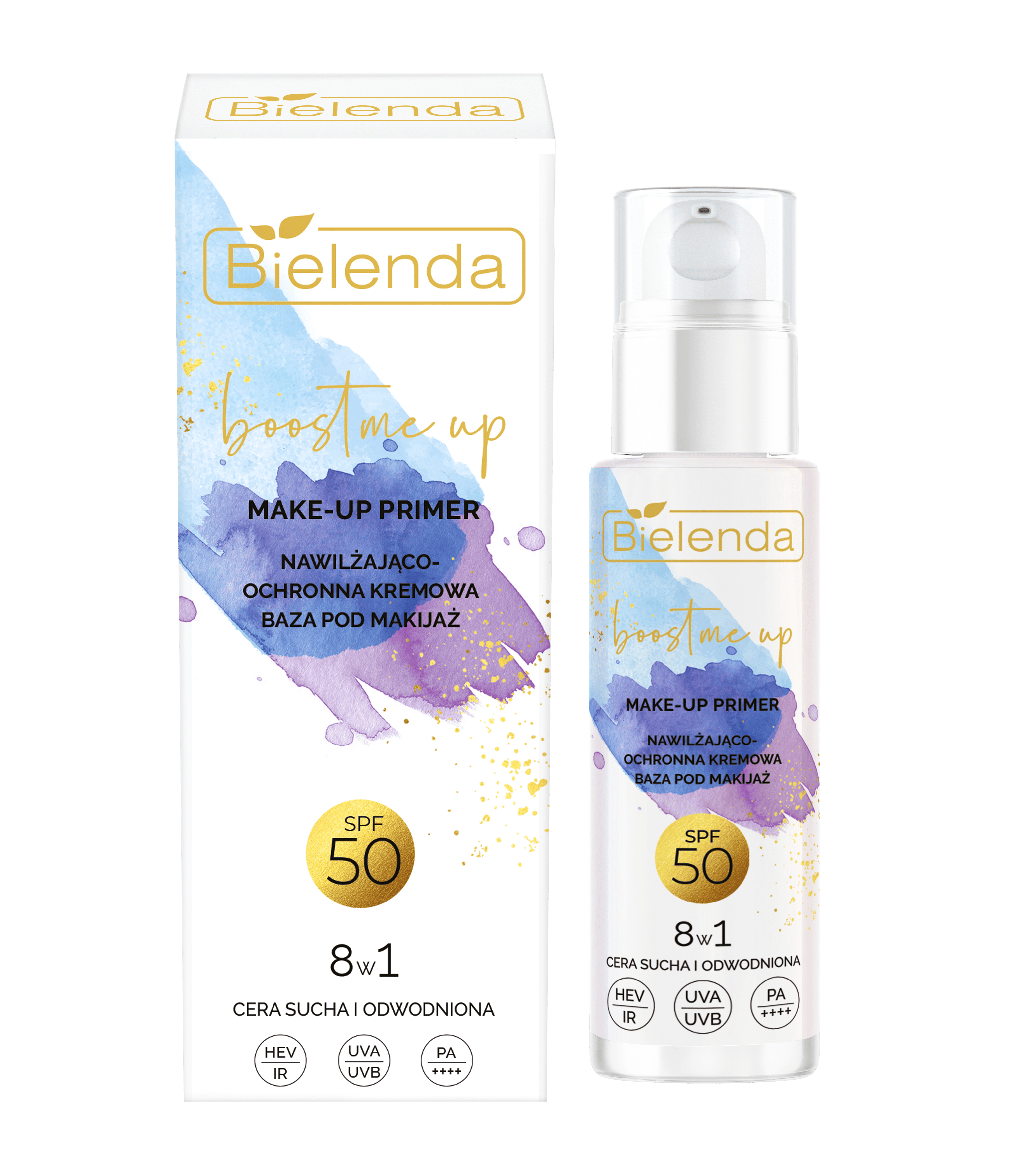 Bielenda 8 In 1 Protective Moisturising Makeup Primer SPF 50 30 ml