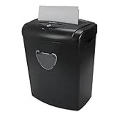 lvifloae Små dokumentförstörare för hemmabruk Pappersförstörare med 21 l papperskorg automatisk tyst 10 arks korsförstörare Heavy Duty för kreditkort CD-kort för hemmakontor