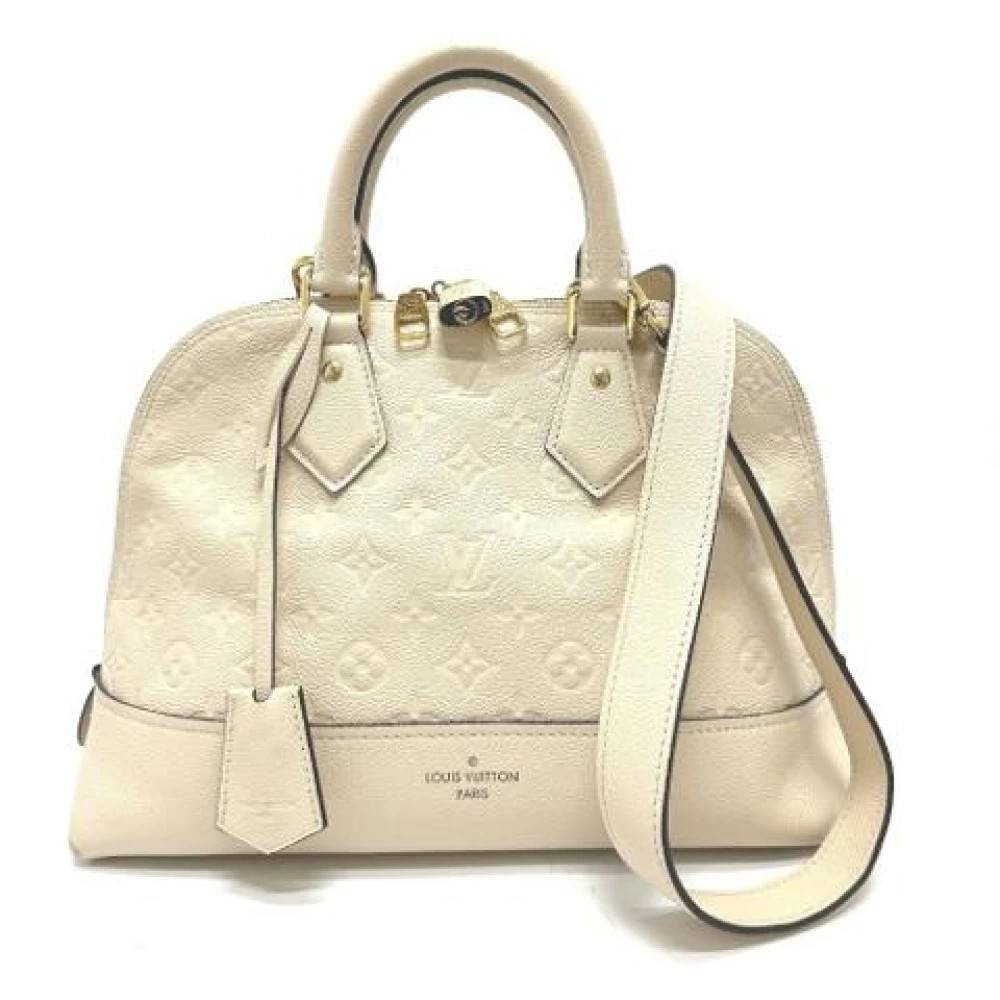 Louis Vuitton Vintage Pre-owned canvas tasker - Vintage - Dame - Beige - ONE SIZE - Uld