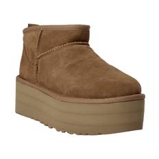 UGG W Cl Ultra Miniplatf Kvinde Chestnut Vinterstøvler Str 41 - hos Magasin