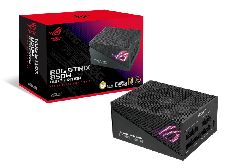 ROG Strix 850W Gold Aura Edition - 80+ Gold - ATX 3.0
