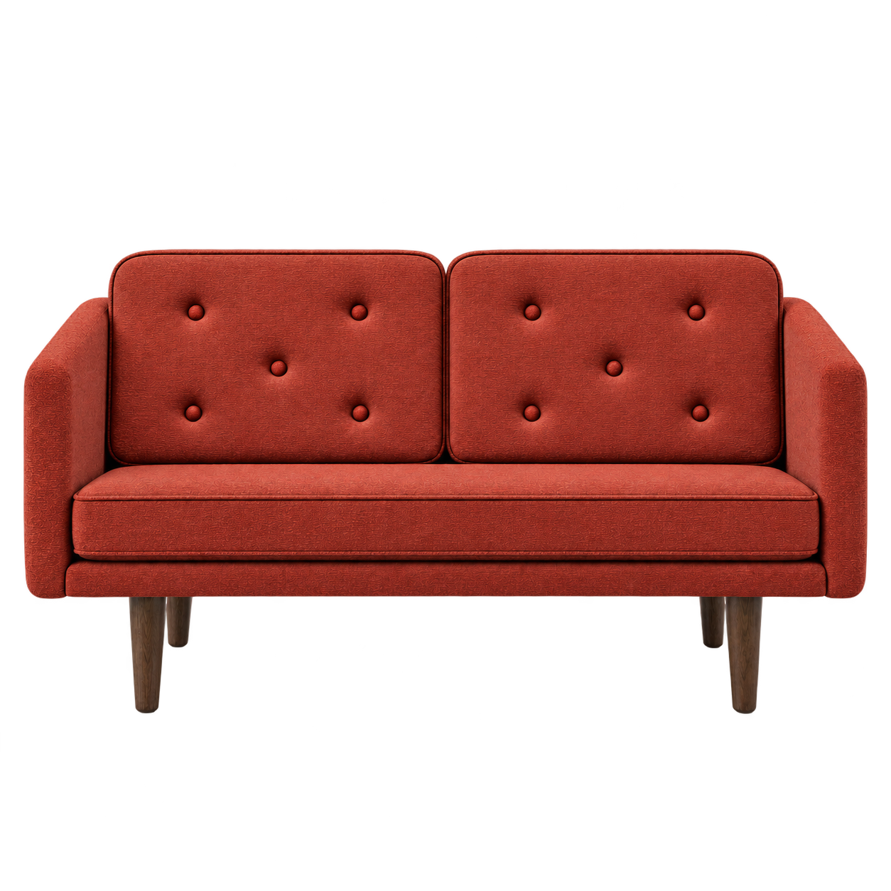 No. 1 Sofa 2-personers, Mood af Børge Mogensen Mood 5101 - Røget eg bejdset - Jacobsen Plus