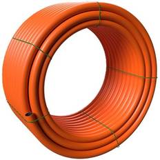 Evopipes 32 mm SDR17 PE-kabelrør, glat/glat, 100 meter, orange - 100 meter