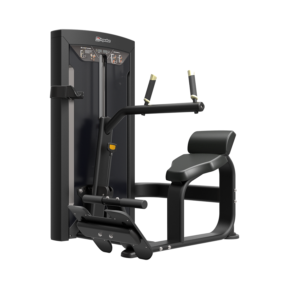 Impulse FE Abdominal, Sort, 136kg.