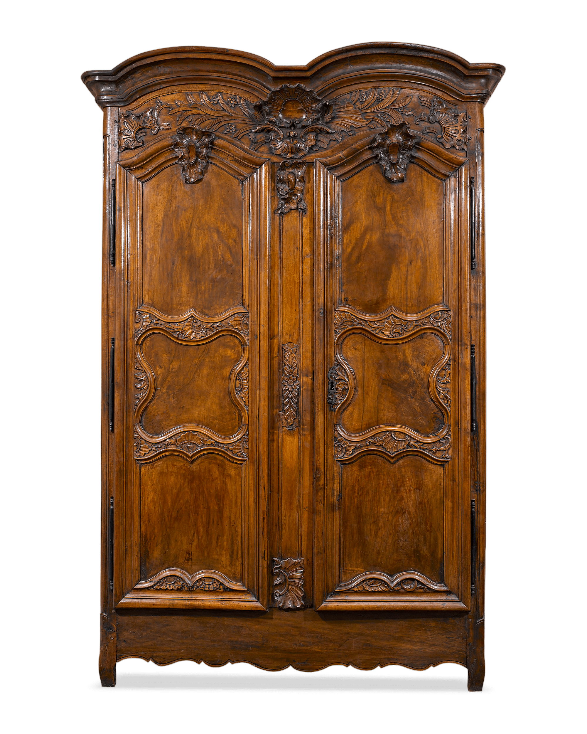 French Provincial Double Door Armoire
