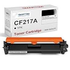 SMARTOMI 1-pack hög förbrukning CF217A svart tonerkassett kompatibel för HP 17A CF217A för HP Laserjet Pro M102w M102a MFP130a MFP130Nnw MFP130fn MFP130fw