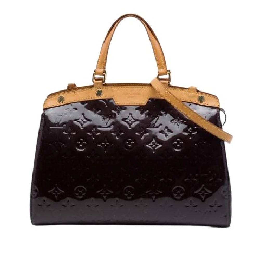 Louis Vuitton Vintage Pre-owned Brea PM Håndtaske - Vintage - Dame - Lilla - ONE SIZE - Læder