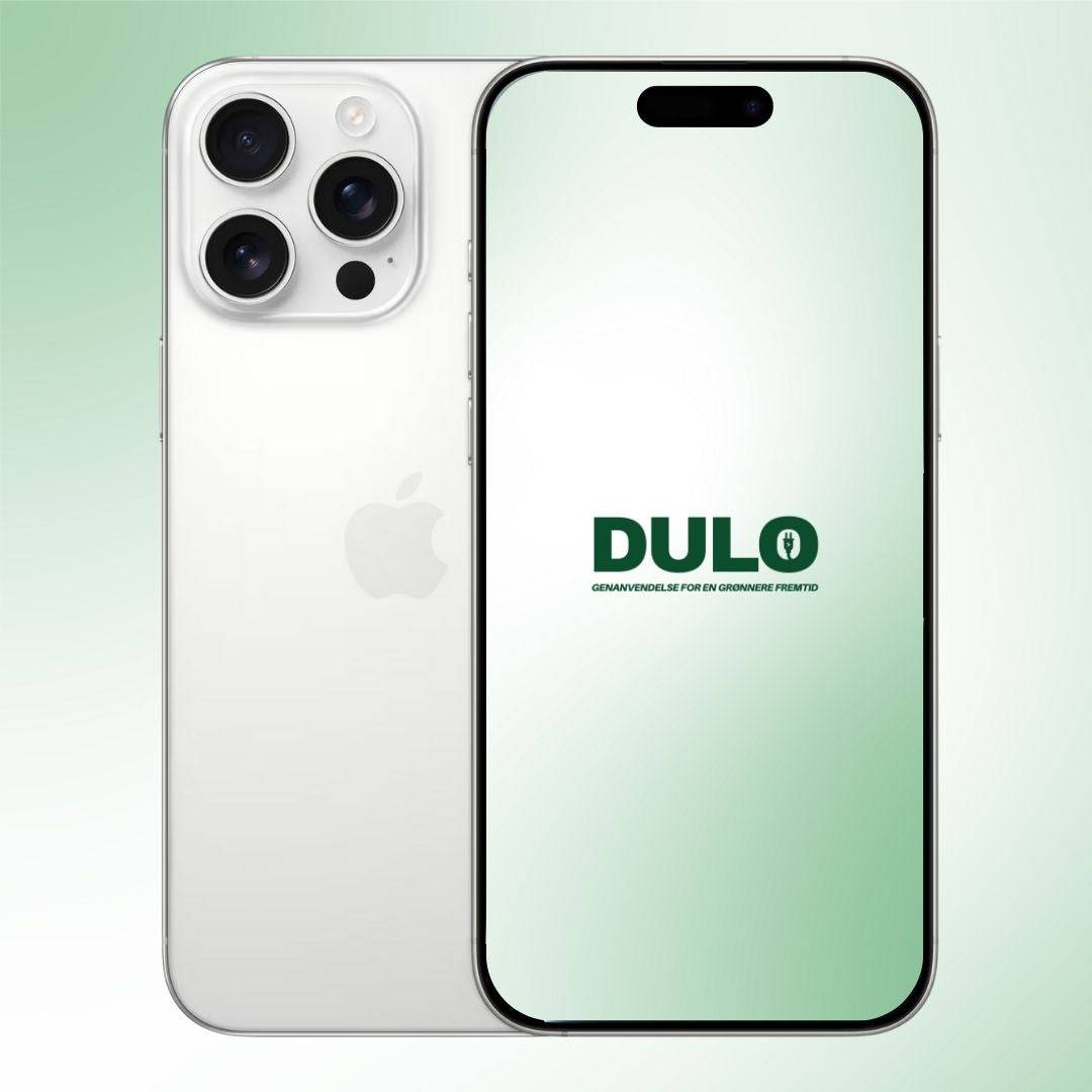 iPhone 16 Pro Max - Flot / 512 GB / Hvidt titanium