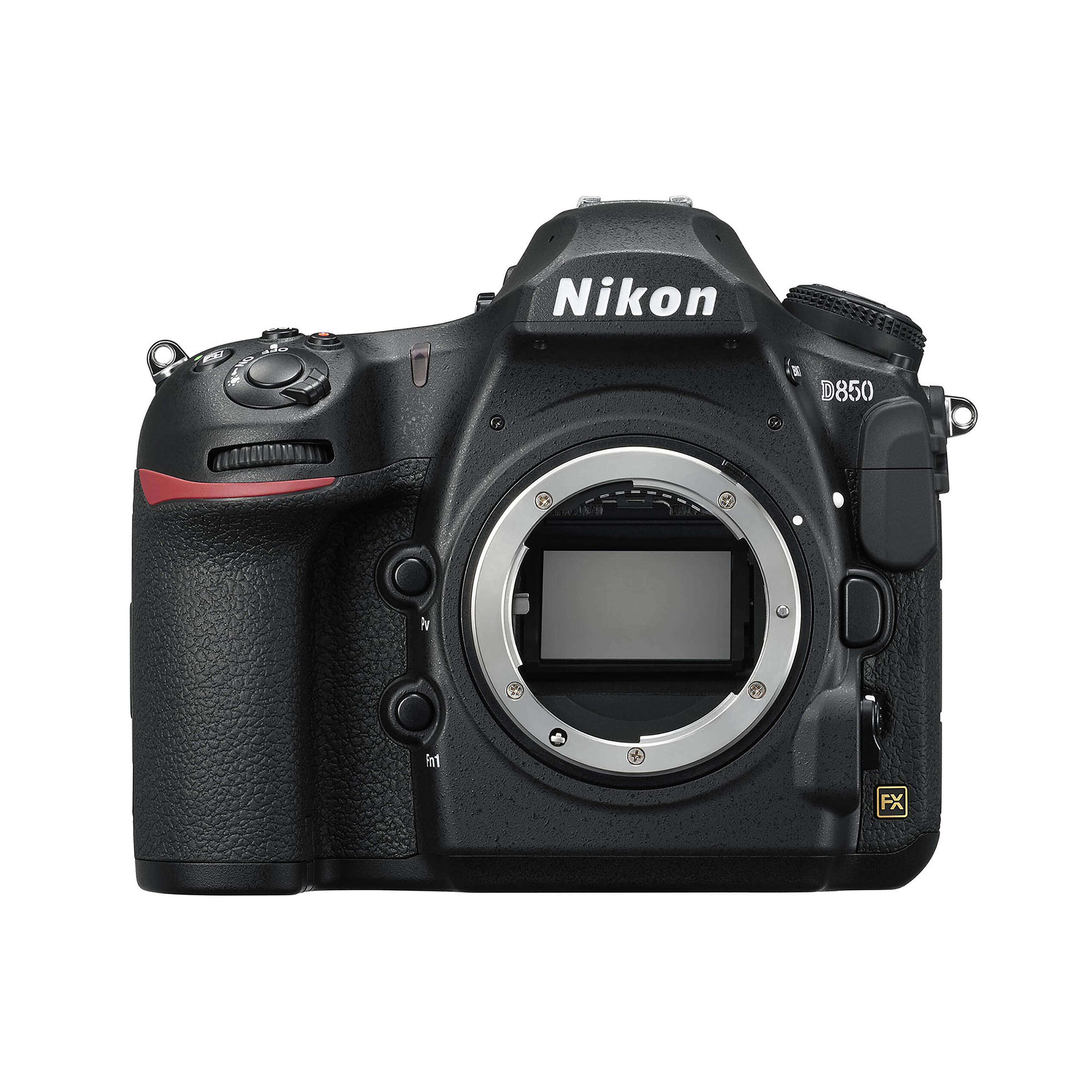 Nikon D850 DSLR-kamera svart