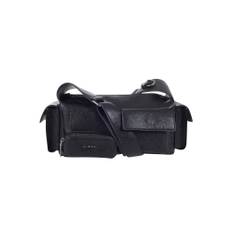 Ulrika Design - Multi Pockets - Svart handväska i skinnimitation - Black