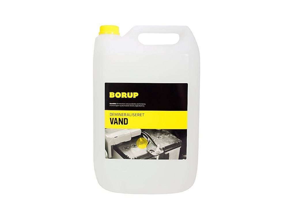 Demineraliseret vand 10 ltr.