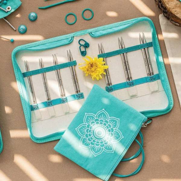 KnitPro Mindful Believe set ändstickor 7 par 13cm
