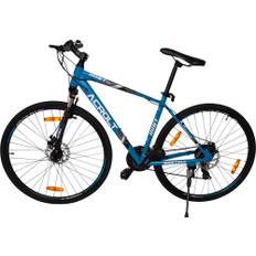 Mountainbike Hybrid Mist 28" - Blå/svart