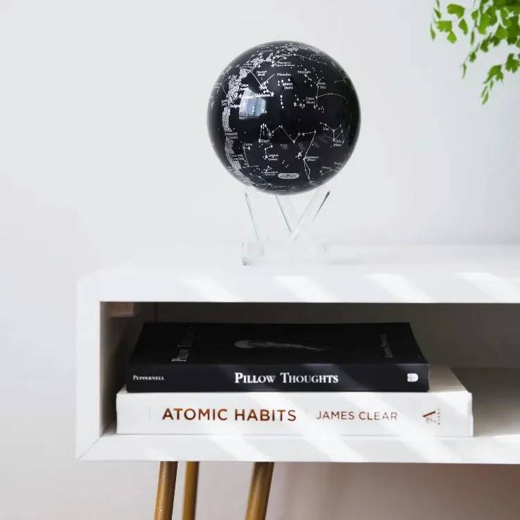 MOVA Globe - Roterende globus drevet af solceller - Stjernebilleder Diameter: 4.5" / 11,4 cm