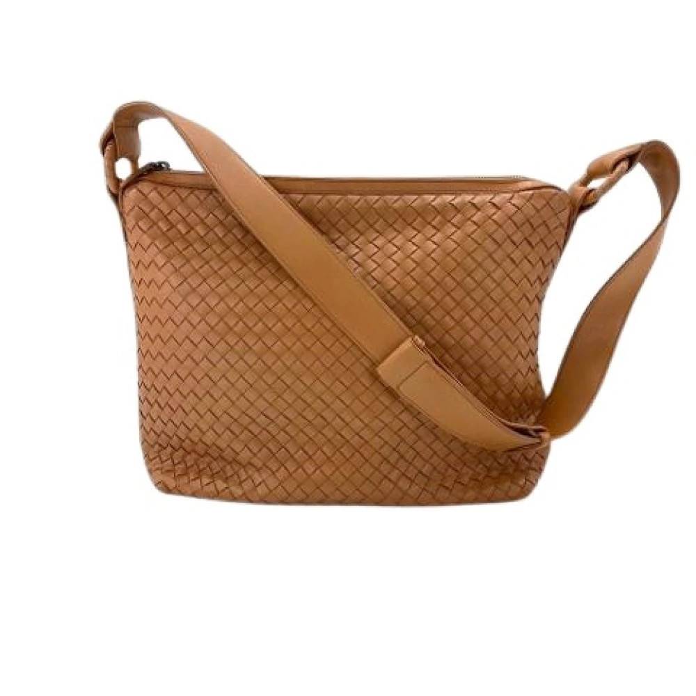 Bottega Veneta Vintage - Pre-owned Intrecciato Axelremsväska Vintage - Dam - ONE Size - Läder