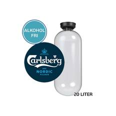 Carlsberg Nordic alkoholfri pilsner - 20 liter