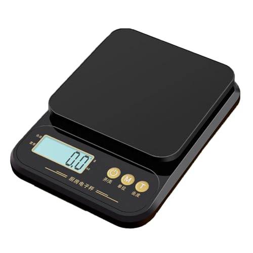 Kitchenfood digital Köksvåg - Professionell Bärbar Kök Med Hög Precision | Elektronisk Våg Höupplöst Lcd Display för Matlagning