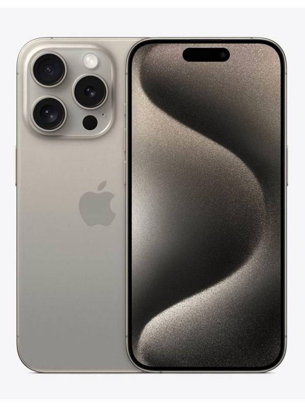Apple iPhone 15 Pro 128GB - Natural Titanium (Refurbished - Very Good)