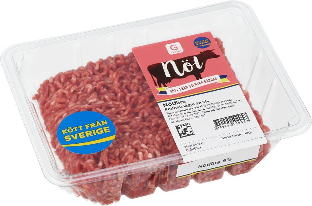 Nötfärs 5%