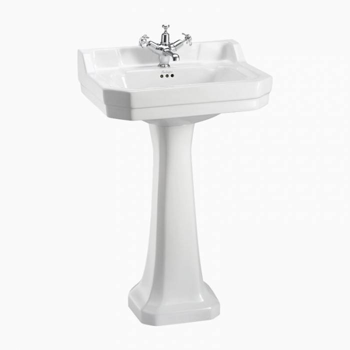 Tvättställ Edwardian med pelare 3 hål