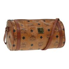 MCM Vintage Shoulder Bag Stl. - Axelremsväskor Från Magasin - Brown (W 23cm x H 13cm x D 13cm)