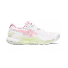 Asics Gel-Resolution 9 Padel Women White/Fruit Punch
