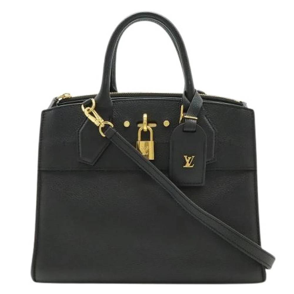 Louis Vuitton Vintage - Pre-owned City Steamer PM Läder 2way Väska Vintage - Dam - ONE Size - Läder